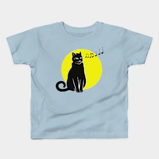 Kitty Cat Singing Music Kids T-Shirt